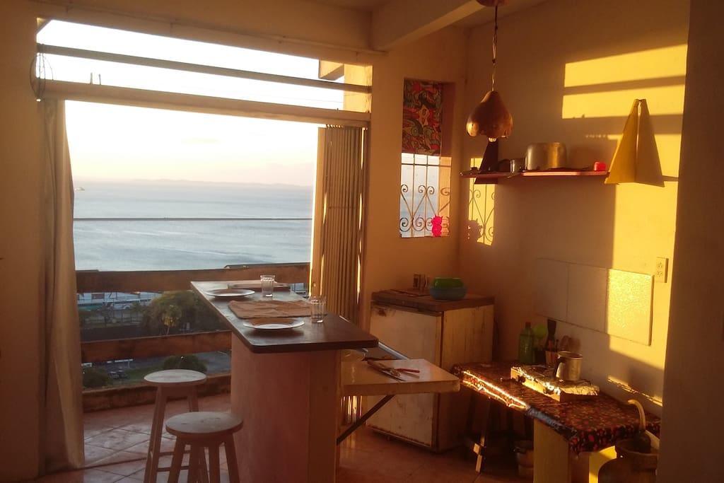 Apartamento Santo Antonio Vista Da Bahia Salvador Værelse billede